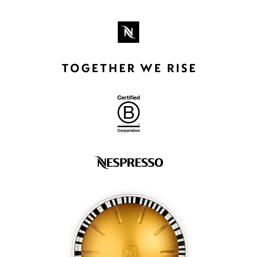 Nespresso Capsules Vertuo, Double Espresso Scuro, Dark Roast Espresso Coffee, 30-Count Coffee Pods, Brews 2.7oz.