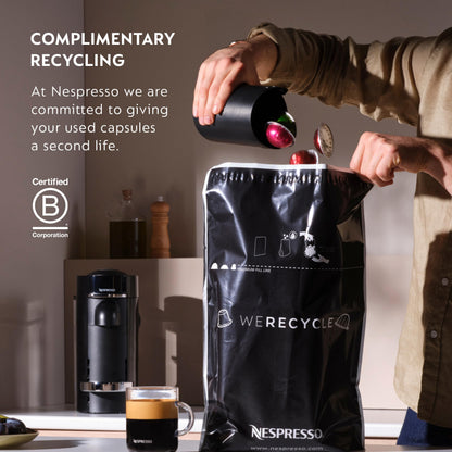 Nespresso Capsules Vertuo, Double Espresso Variety Pack, 30-Count Coffee Pods (Pack of 1), Brews 2.7oz